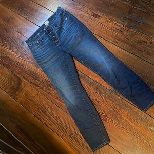 Jcrew 9 in toothpick jeans